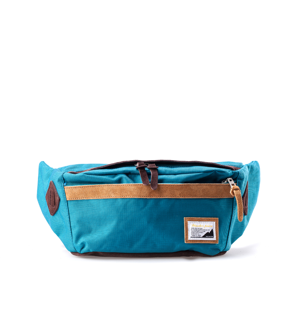 Masterpiece OVERv6 Waist Bag Turquoise