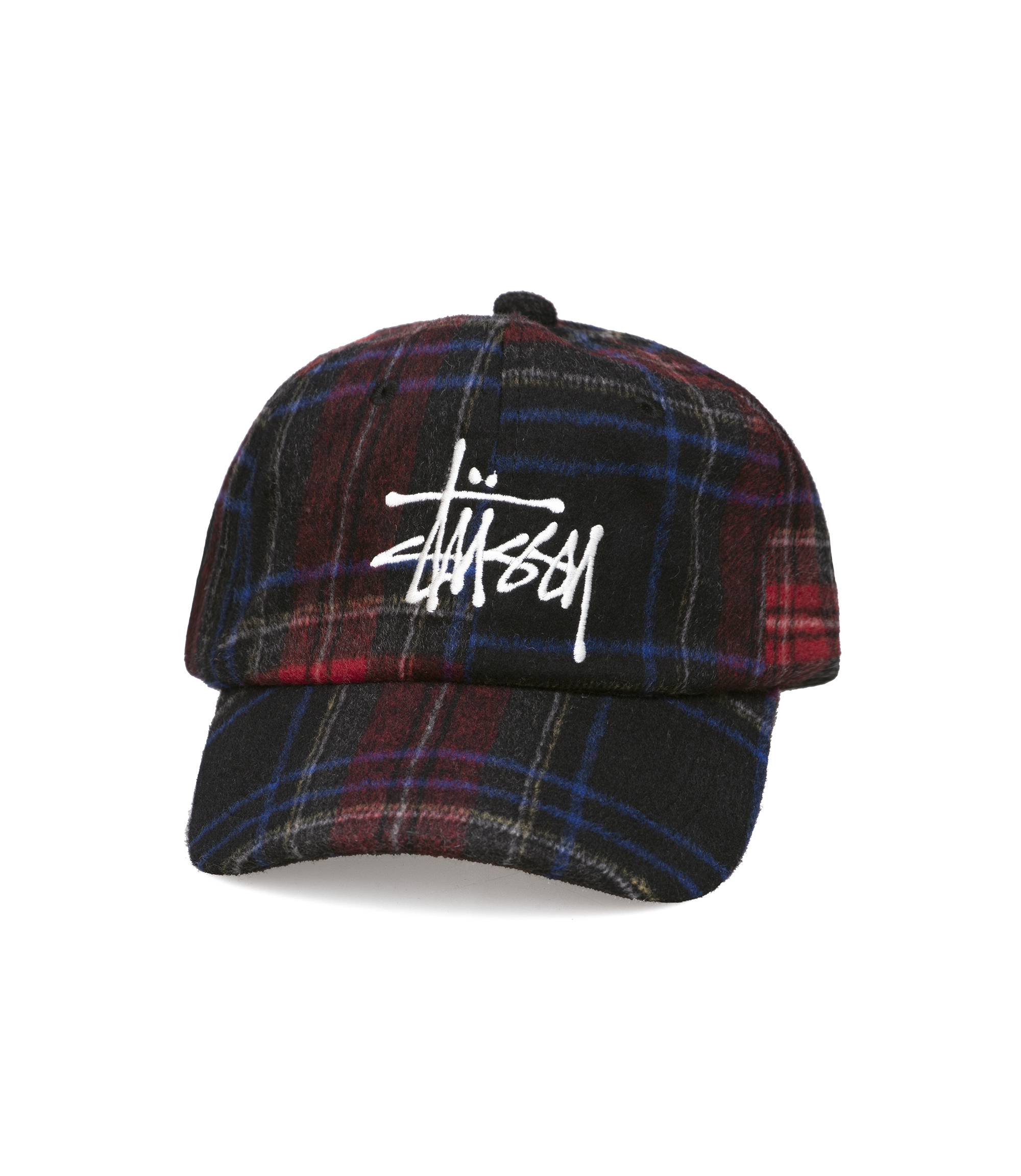 stussy plaid hat