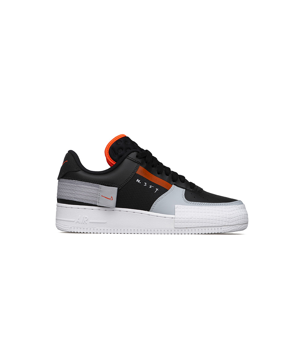 Nike Air Force 1 Type Black/Hyper Crimson - CQ2344-001