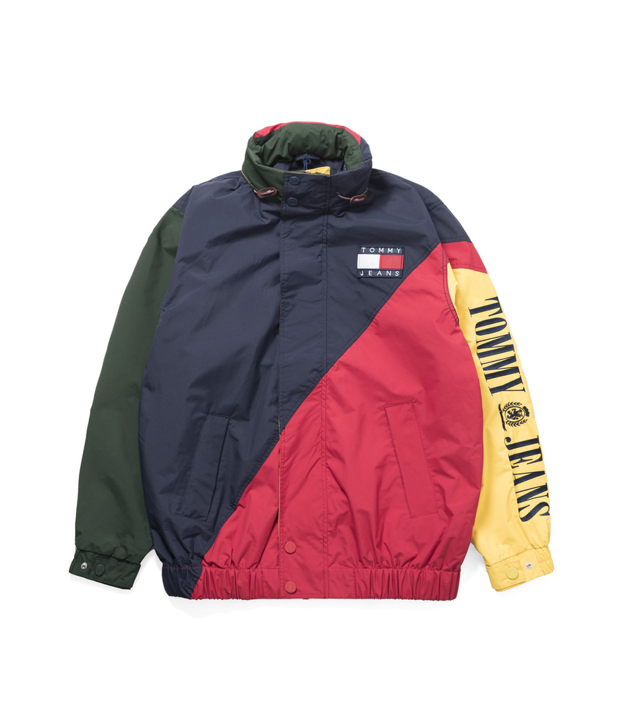 Tommy Jeans Colorblock Sailing Jacket Salsa/Multi
