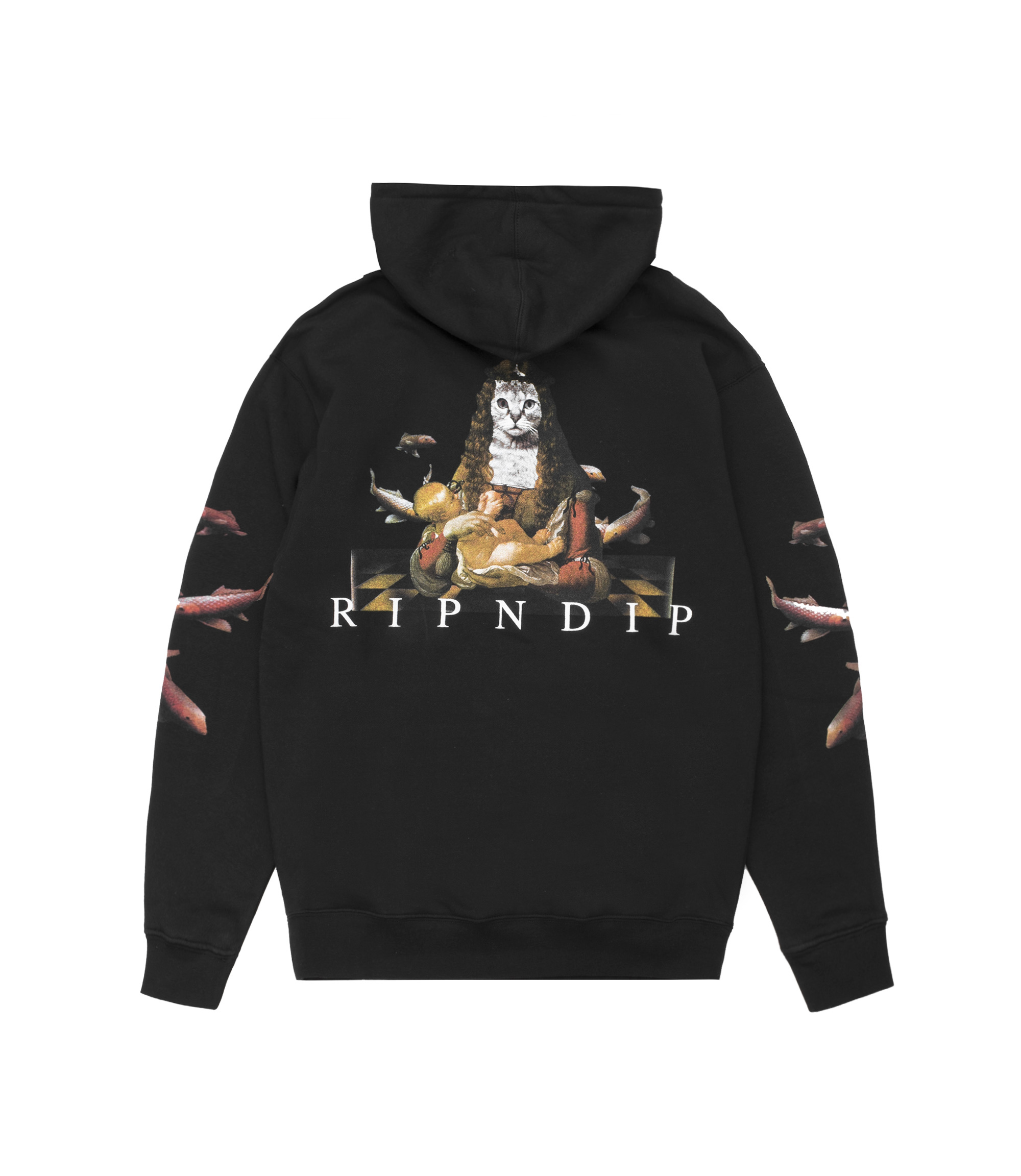 mother fish baby hoodie