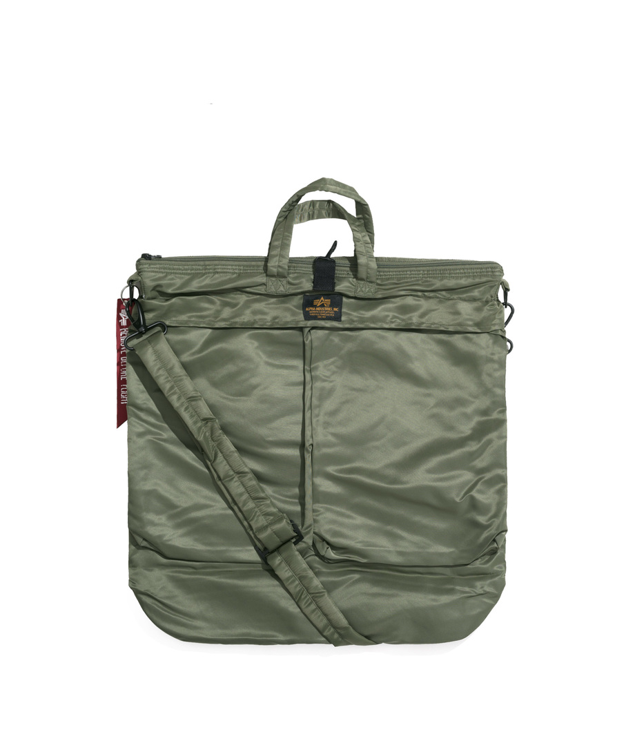 Alpha Industries Helmet Bag Sage Green