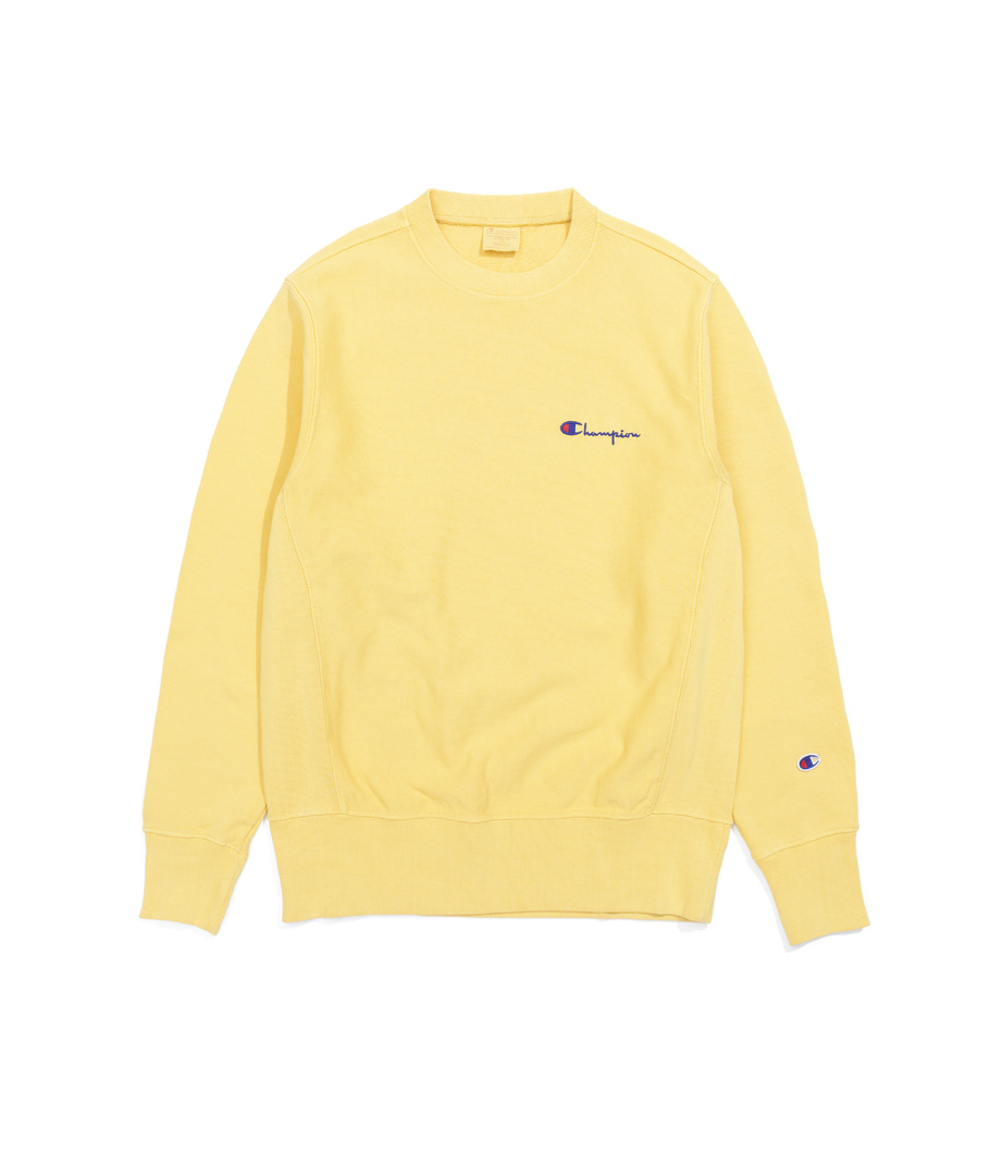 Yellow Champion Sweatshirt - Baggage Clothing
