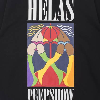 Hélas Peeps Hoodie Black Hélas Peeps Hoodie Black