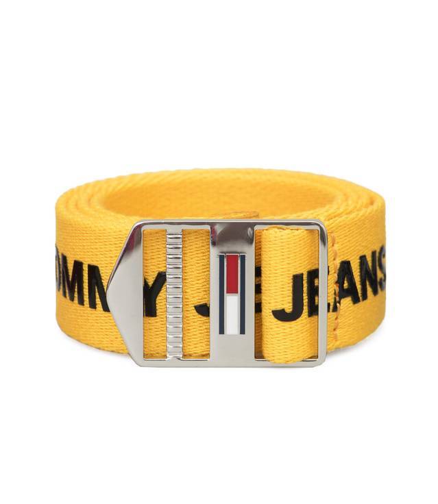 tommy jeans yellow belt