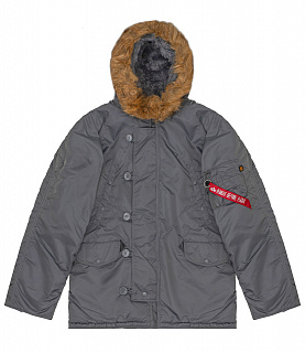 Shop Alpha Industries N3b Parka Black At Itk Online Store